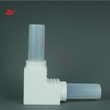 PFA Flare Joint Equal Diameter 90° Elbow Joint PFA Double Flare Elbow Semiconductor Tube