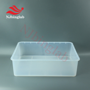 400*300*120mm PFA acid cleaning tank, One-piece mold forming