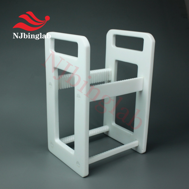 PTFE Semiconductor Wafer Carrier Cleaning Rack