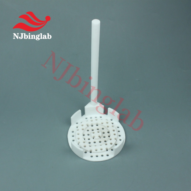 PTFE Single-chip Wafer Cassette Size Can Be Customized, Dedicated for Semiconductor Wafer Cleaning