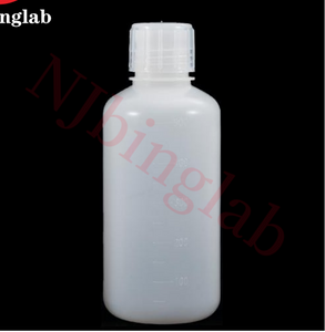 HDPE Graduated Bottle White Narrow Mouth