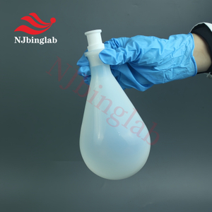 500ml PFA Eggplant flask, one-piece mold forming