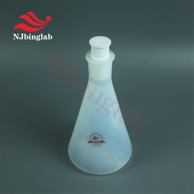 PFA Flat-bottomed Conical Laboratory Flask 500ml, for Shimadzu ICP-MS