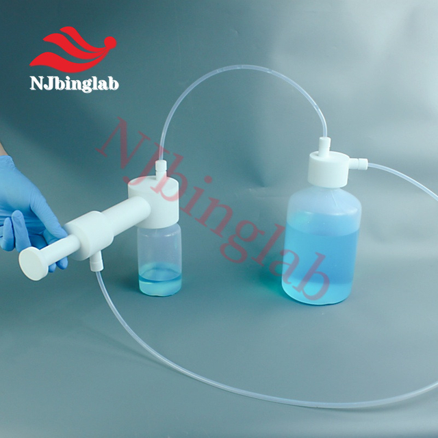 Njbinglab PTFE Chemical Sampling Unit Without Cross Contamination for Aggressive Liquid Chemicals