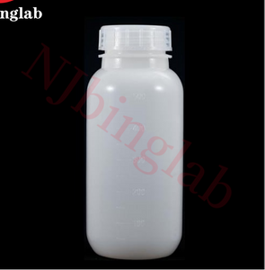 HDPE Graduated Bottle White Wide-Mouth