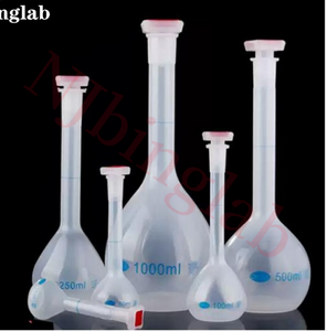 PP Volumetric Flask with Rubber Plug