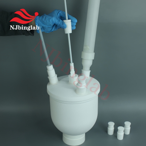 5000ml PTFE round bottom flask with 4 29mm necks