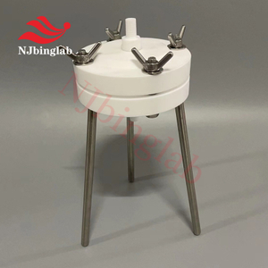 Customized PTFE filter holder, suitable for 90mm diameter filter, 304 stainless steel bracket