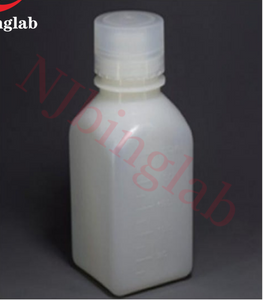 HDPE Square Bottle White Narrow-Mouth