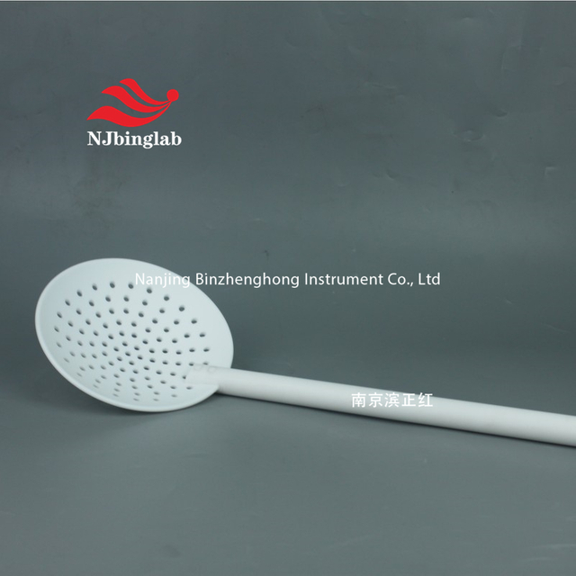 Long Handle Fishing Spoon PTFE Utensil Fishing Spoon with Hole Colander PTFE Customized Product